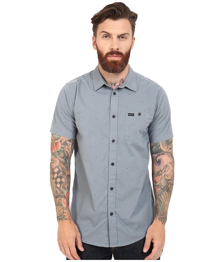 Rvca - Particle Theory Short Sleeve Woven