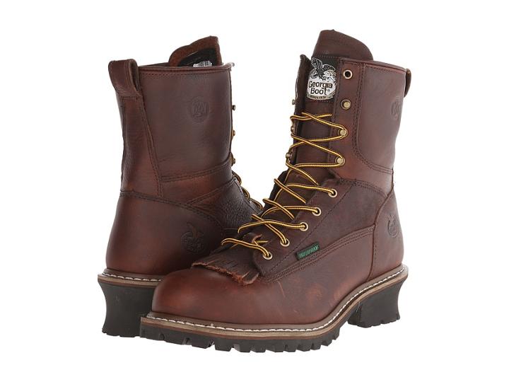 Georgia Boot - Logger 8 Waterproof St W/ Removable Kiltie