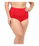 La Blanca - Plus Size Island Solid Ultra Rise Hipster