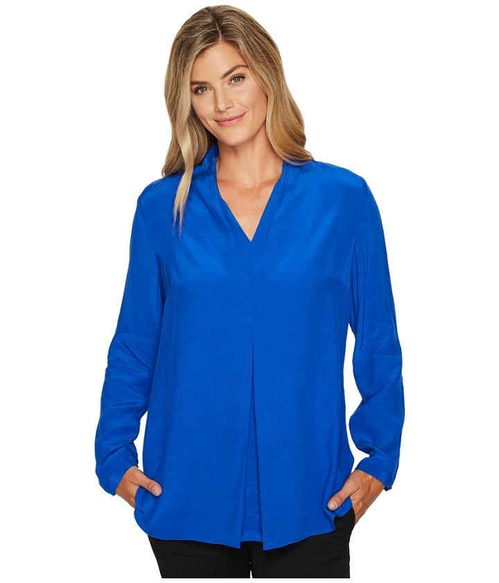 Tribal - Long Sleeve Double Layer Front Blouse