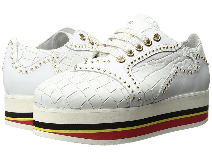 Just Cavalli - Cocco Printed Leather Sneaker