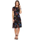 Ellen Tracy - Mixed Media Soft Dress