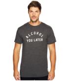 The Original Retro Brand - Alcohol You Later Short Sleeve Heathered Tee