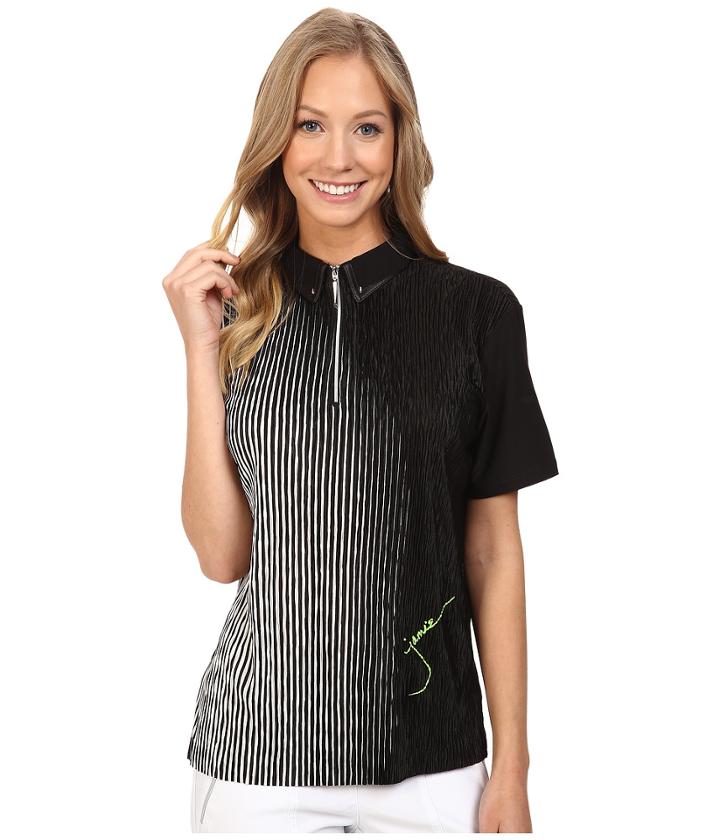 Jamie Sadock - Half Moon Crunchy Print Short Sleeve Top