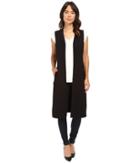 Jag Jeans - Oxford Sleeveless Duster Double Knite Ponte