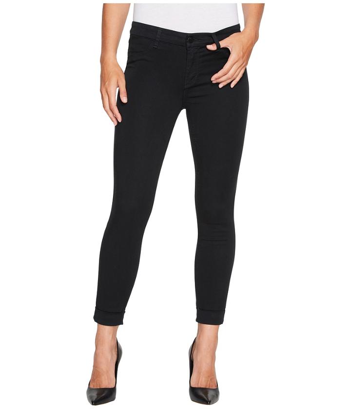 J Brand - Anja Mid-rise Cuffed Crop In Moorland