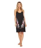 Lucky Brand - Zen Garden Embroidered Slip Dress Cover-up