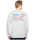 Vineyard Vines - Long Sleeve Waving Flag Whale Fill Pocket Shirt