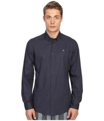 Vivienne Westwood - Stretch Poplin Polo Stretch Shirt