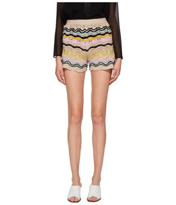 M Missoni - Wave Crochet Shorts