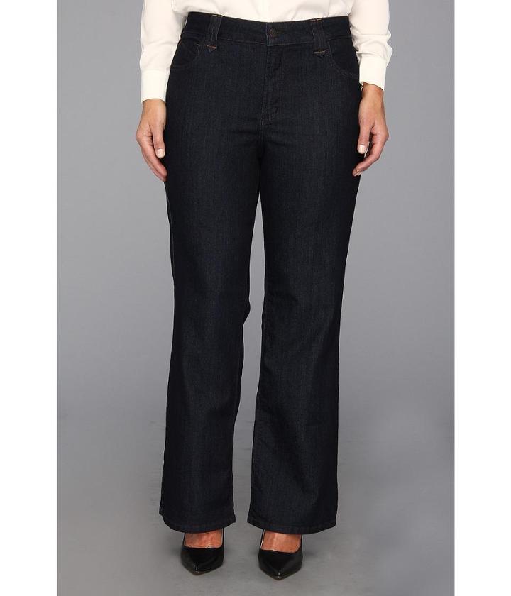 Nydj Plus Size Plus Size Hayden Bootcut In Dark Enzyme