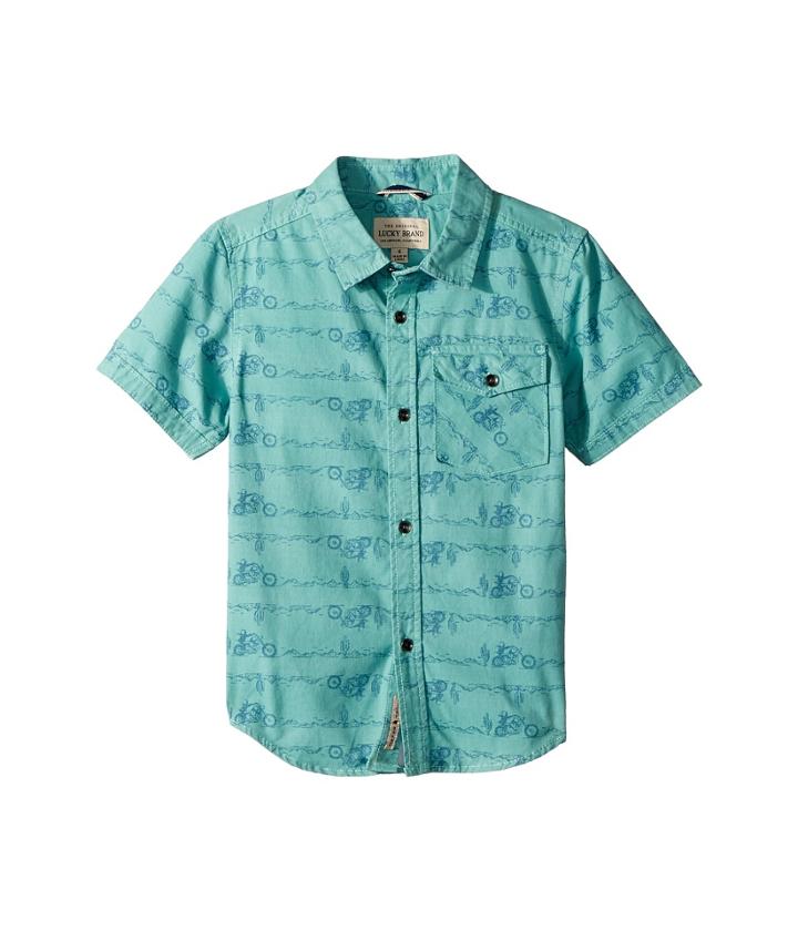 Lucky Brand Kids - Short Sleeve Printed Shirt