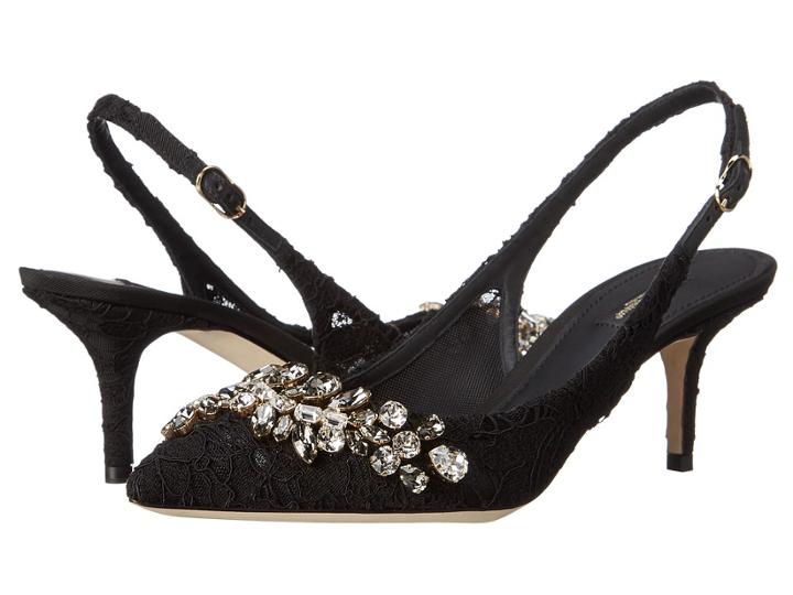 Dolce &amp; Gabbana - Slingback Pizzo
