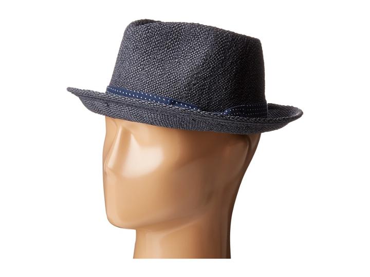 Original Penguin - Wide-brim Straw Fedora