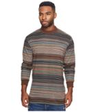 Publish - Kole Mock Neck Vintage Stripe Long Sleeve Shirt