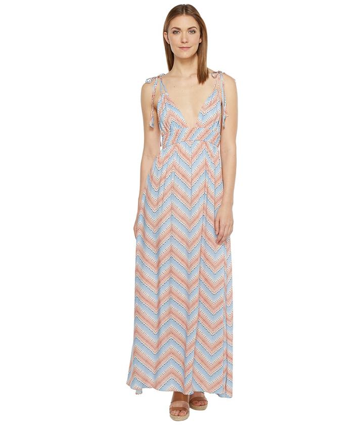 Brigitte Bailey - Colette Strappy V-neck Maxi Dress