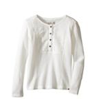 Lucky Brand Kids - Long Sleeve Thermal Top With Embroidery