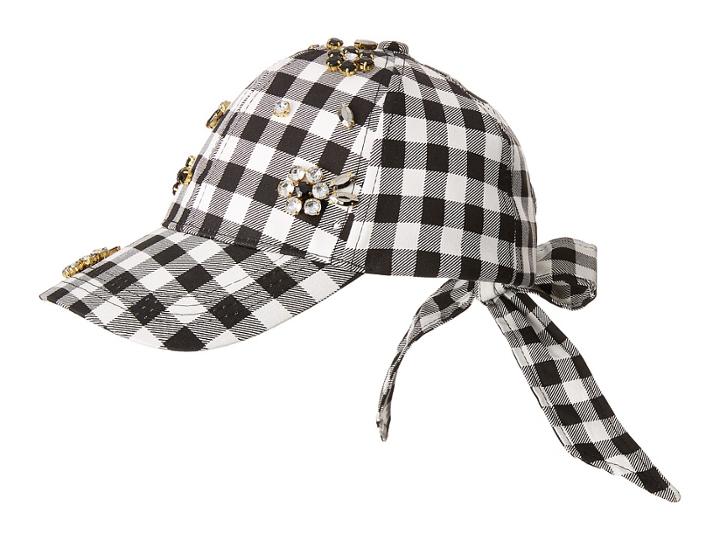 Betsey Johnson - Checkered Past Baseball Hat
