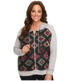 Roper - Plus Size The Bright Side French Terry Hoodie