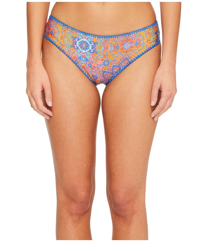 Luli Fama - Candela Stitched Ruched Full Bikini Bottom
