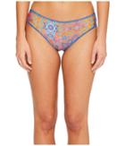 Luli Fama - Candela Stitched Ruched Full Bikini Bottom