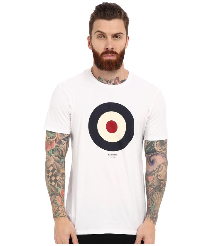Ben Sherman - Short Sleeve Basic Target Tee Mb12872