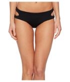 The Bikini Lab - Solid Cutout Hipster Bikini Bottom