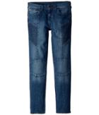 True Religion Kids - Rocco Moto Jeans In Shaded Blue