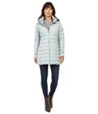 Save The Duck - Hooded Stretch Puffer Long Coat
