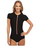 Next By Athena - Good Karma Malibu Zip One-piece