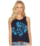 Lucky Brand - Beaded Floral Tank Top