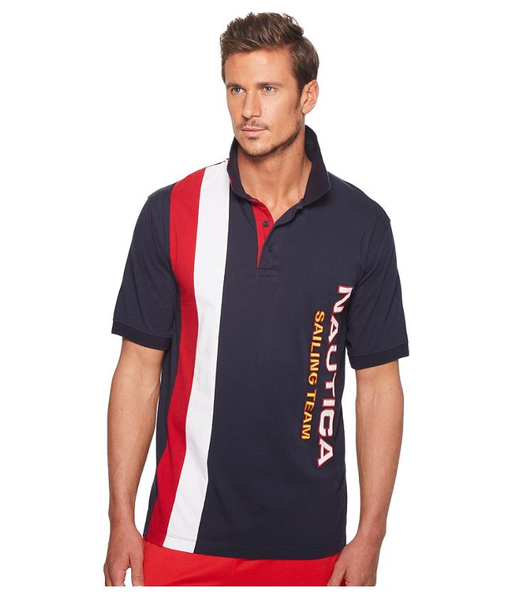 Nautica Big &amp; Tall - Big Tall Lil Yachty Pieced Polo