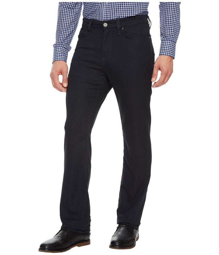 34 Heritage - Charisma Relaxed Fit In Navy Feather Tweed