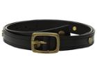 Calvin Klein - Stitched Edge Belt W/ Disc Rivet