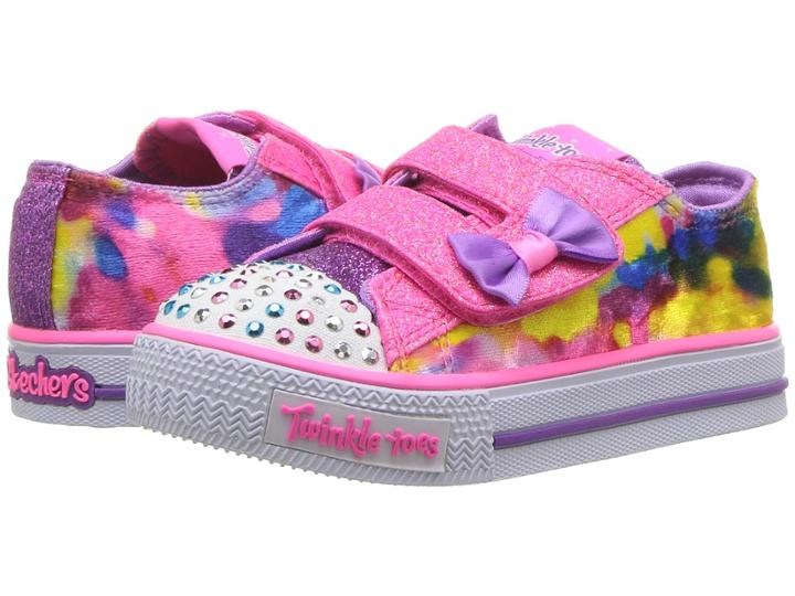 Skechers Kids - Shuffles - Tie-dye 10885n Lights