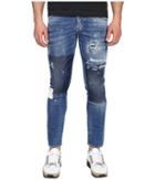 Dsquared2 - Gesso Patch Wash Five-pocket Clement Jeans