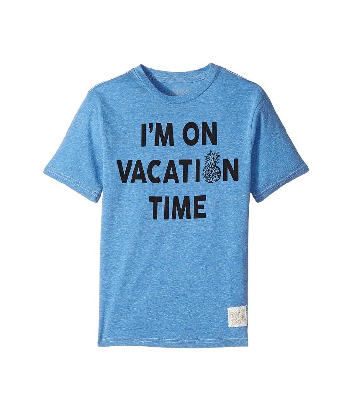 The Original Retro Brand Kids - I'm On Vacation Time Tri-blend Tee