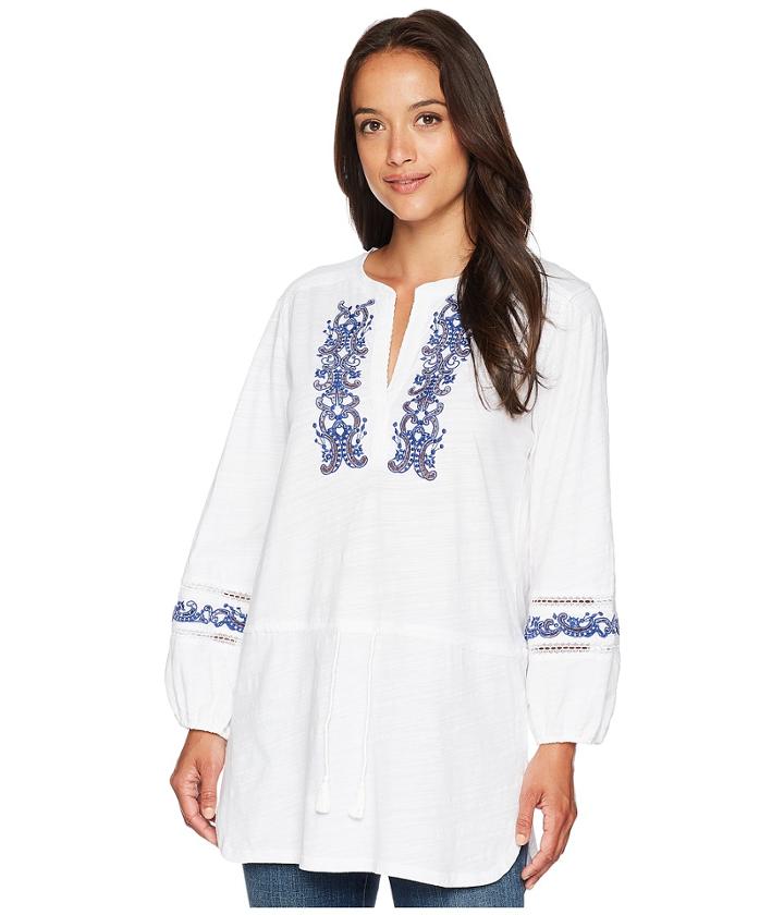 Lauren Ralph Lauren - Embroidered Cotton Top
