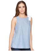 Ivanka Trump - Cotton Short Sleeve Shirt With Bow
