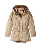 Urban Republic Kids - Cotton Twill Anorak With Faux Fur Lining