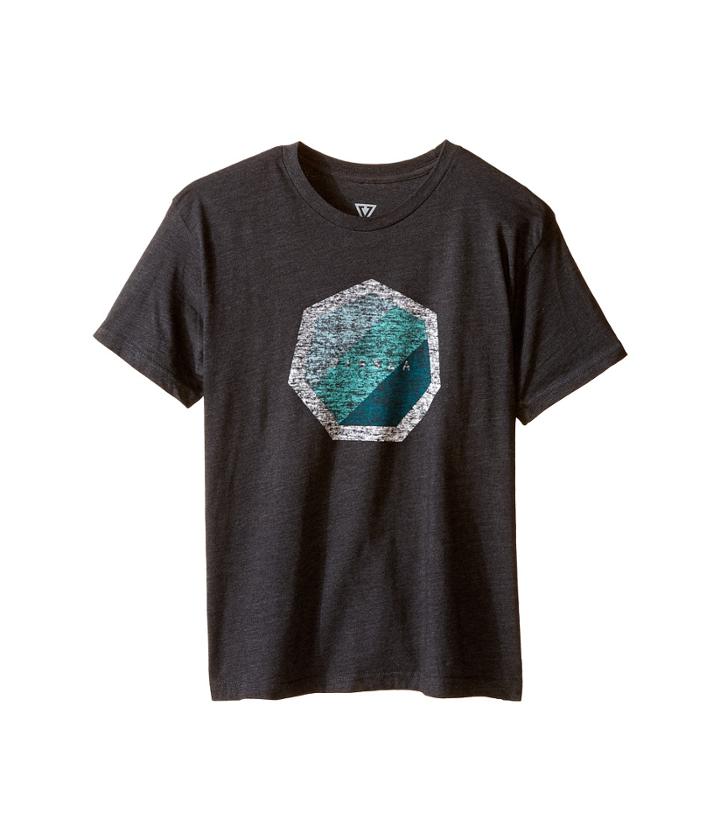 Vissla Kids - Heat Wave Heathered 30 Singles Short Sleeve Tee