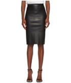 Lamarque - Avana Essential Stretch Leather Tube Skirt