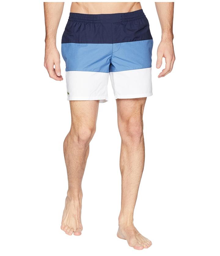 Lacoste - Nylon Color Block Mid Length