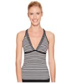 Nike - Laser V-neck Tankini Top