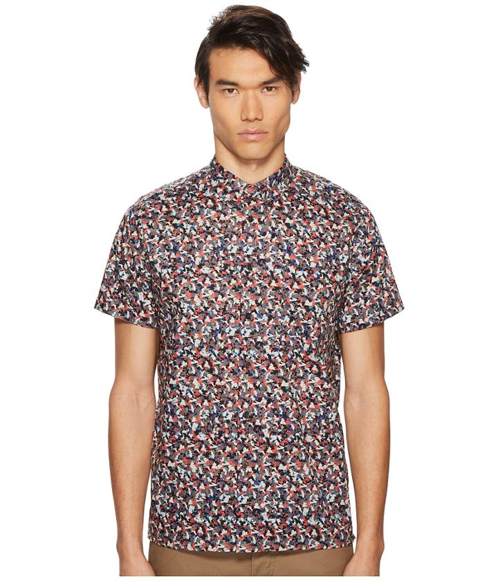 Paul Smith - Abstract Print Short Sleeve Shirt