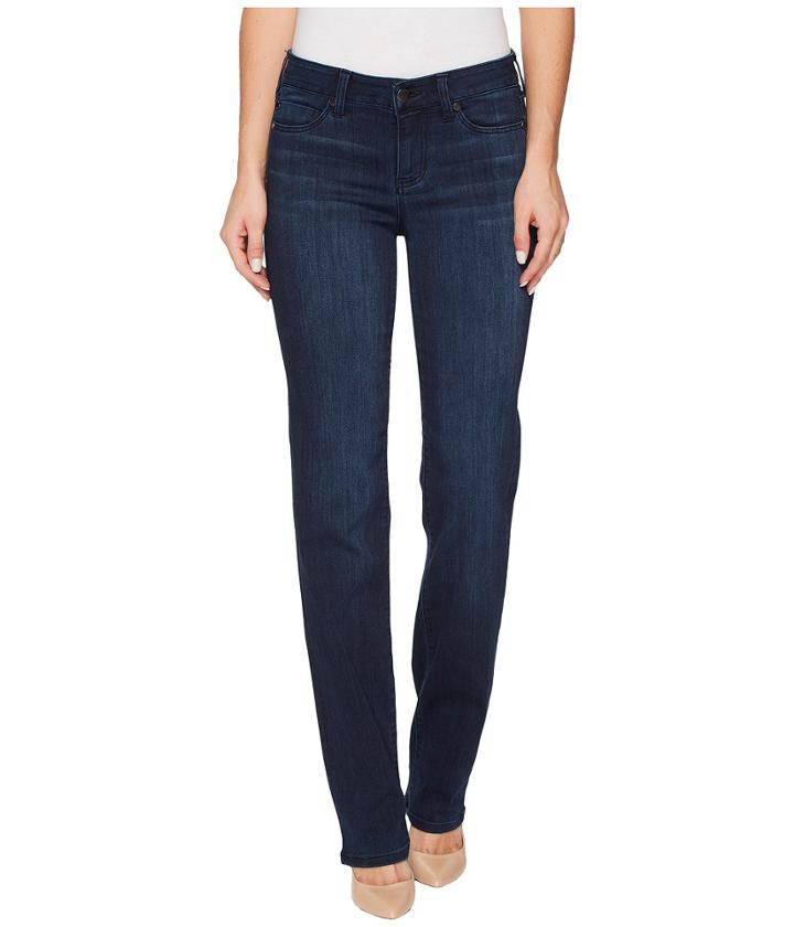 Liverpool - Sadie Straight Jeans In Silky Soft Stretch Denim In Estrella Medium Dark