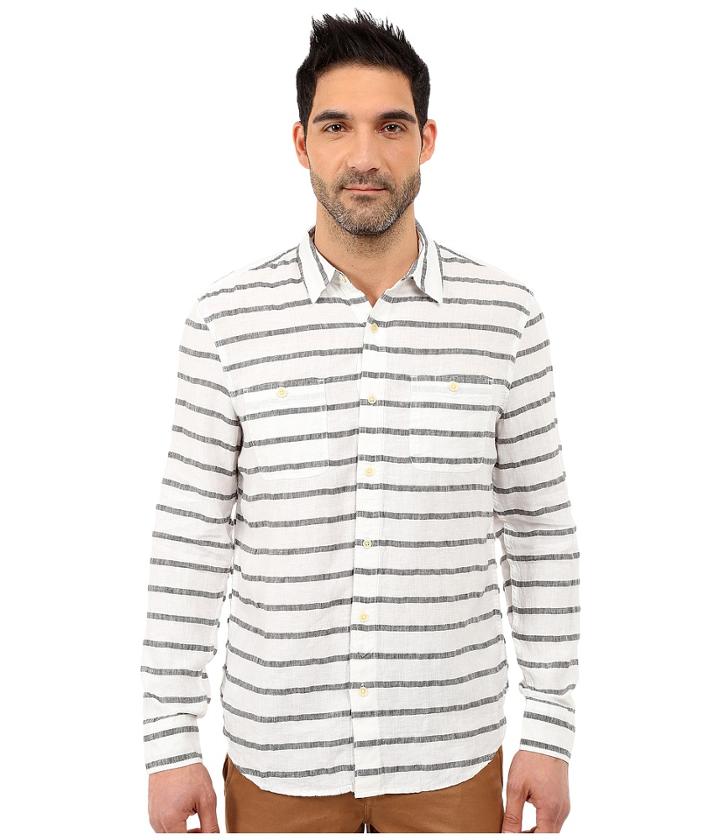 Lucky Brand - Striped Linen Shirt