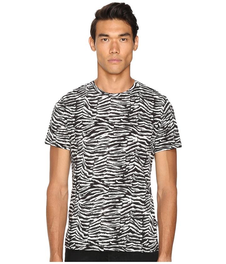 Just Cavalli - Slim Fit Zebra Vibe Printed T-shirt