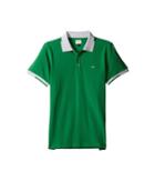 Armani Junior - Polo With Gray Collar And Sleeve