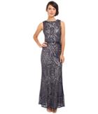 Vince Camuto - Geometric Sequins Gown
